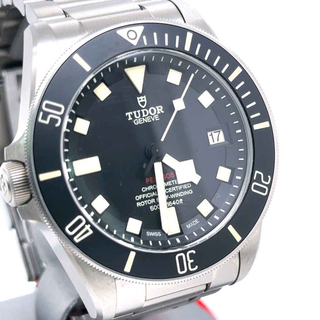TUDOR PELAGOS 42 mm Titanium Mens Left Hand Watch M25610TNL-0001 - Pre Owned