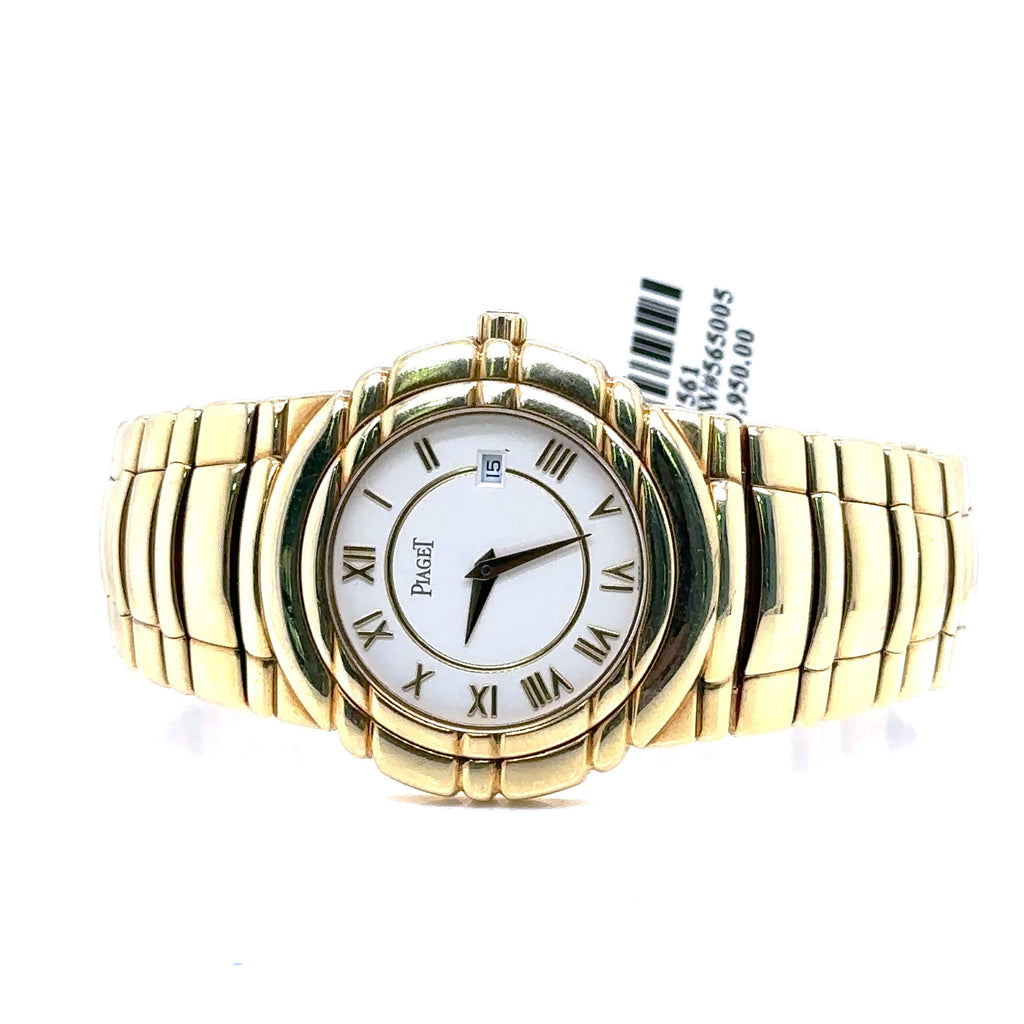 Piaget Tanagra 18k Yellow Gold, 152.9Gm, 33mm Unisex Watch, 17041.M.401.D
