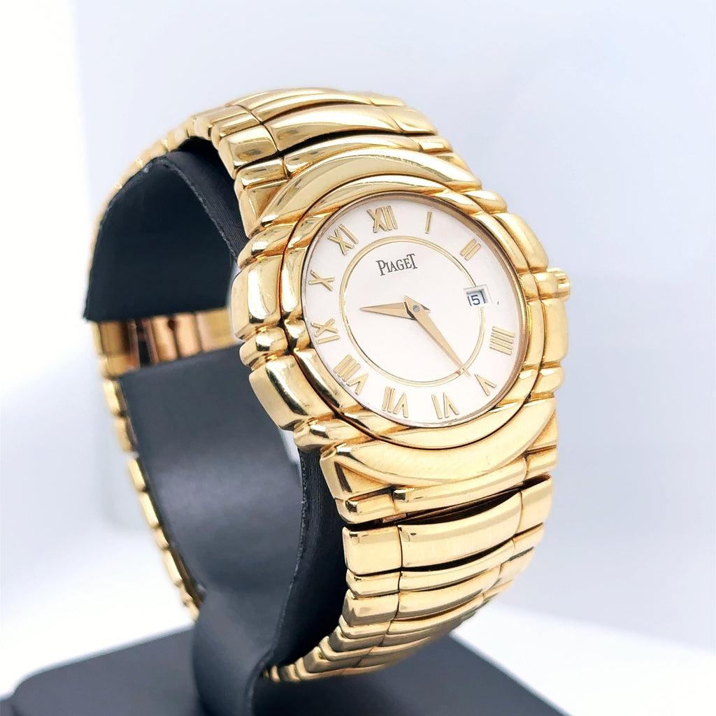 Piaget Tanagra 18k Yellow Gold, 152.9Gm, 33mm Unisex Watch, 17041.M.401.D