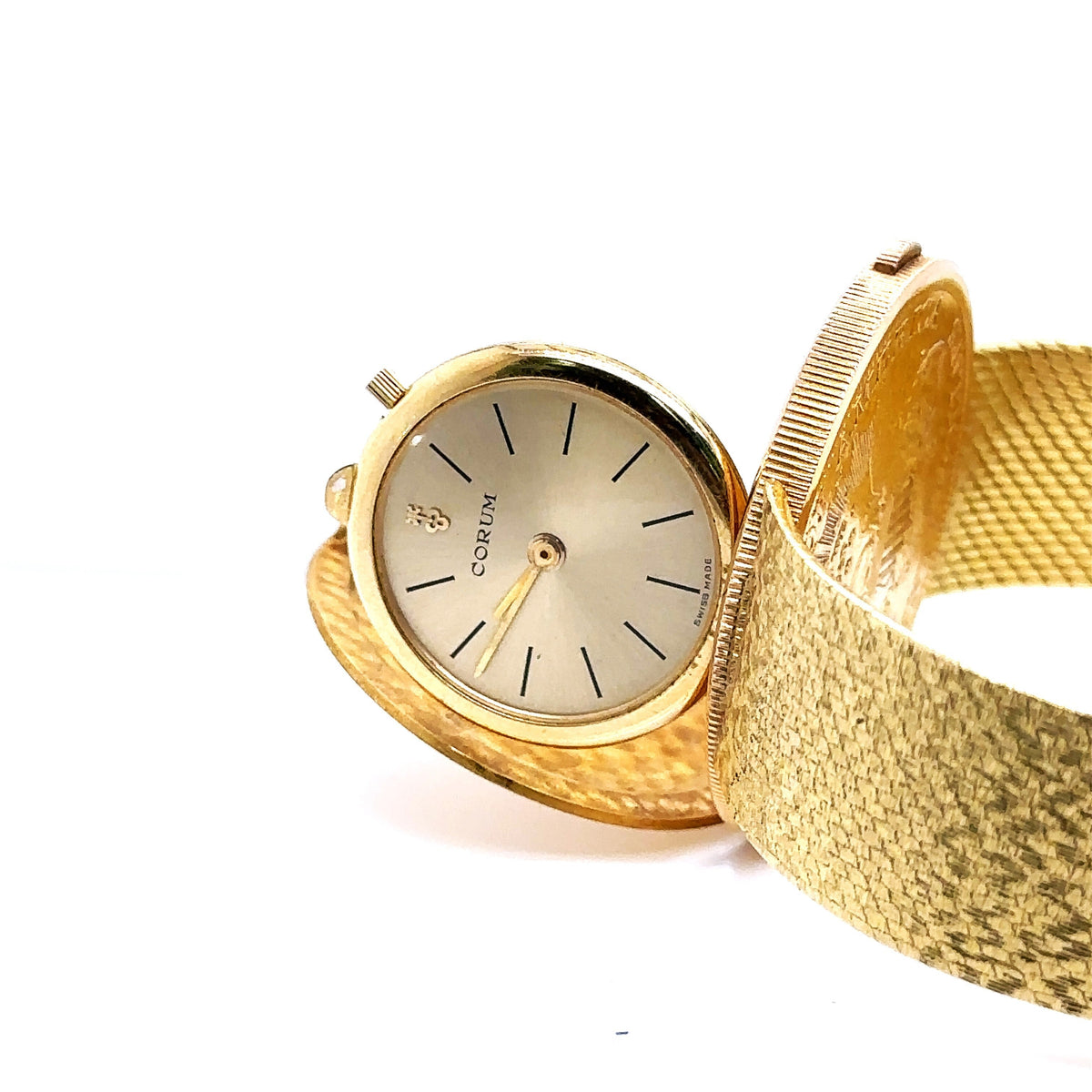 Rare Collectable Corum 1904 US $20 Gold Liberty Coin Watch 18K, 80.7G, S107575