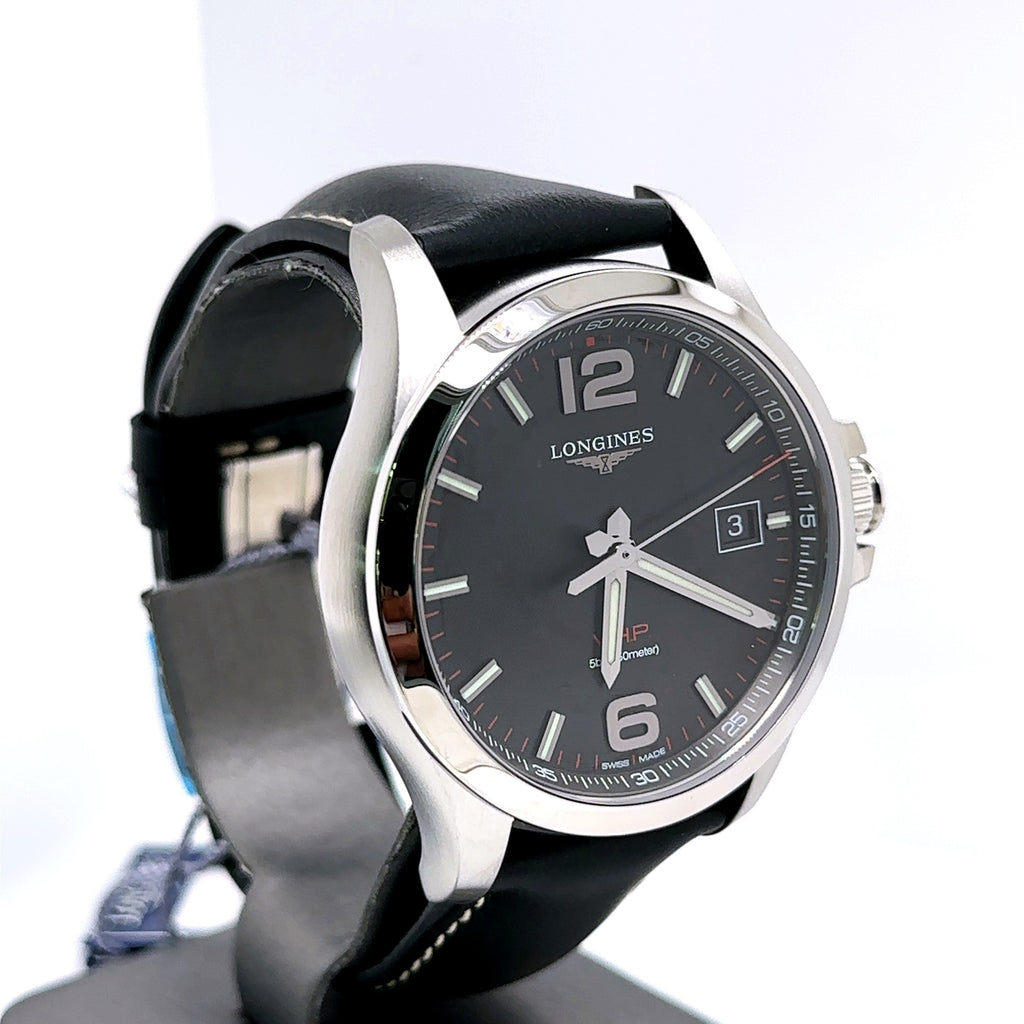 LONGINES Flagship Automatic Black Dial 40mm Mens Watch L49844526