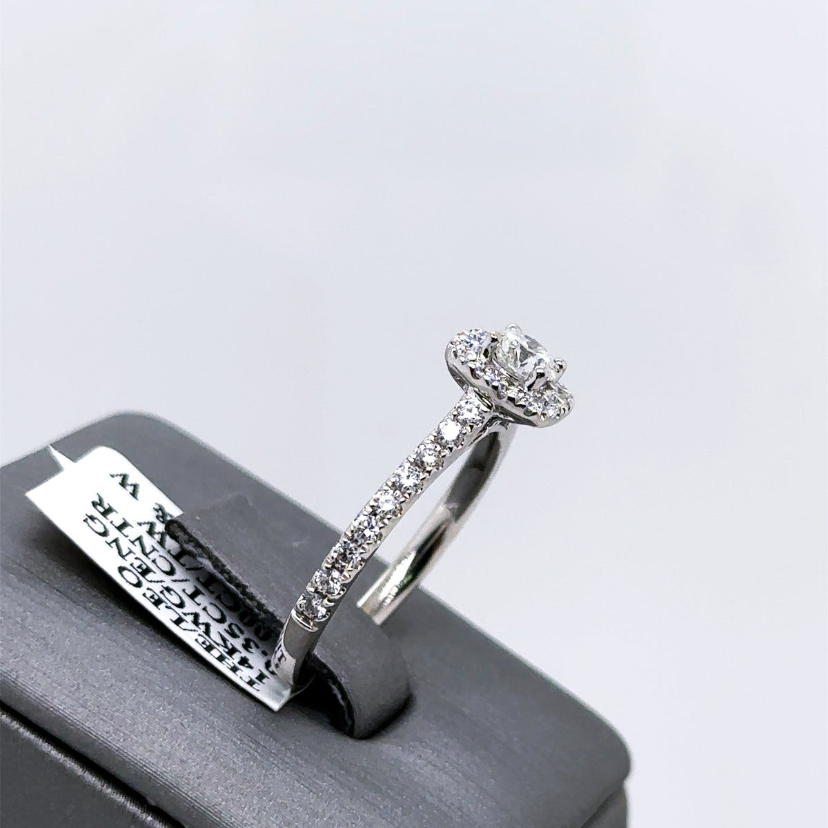 The Leo Ideal Cut 14k White Gold .75CT Diamond Engagement Ring, Size 7, S107595