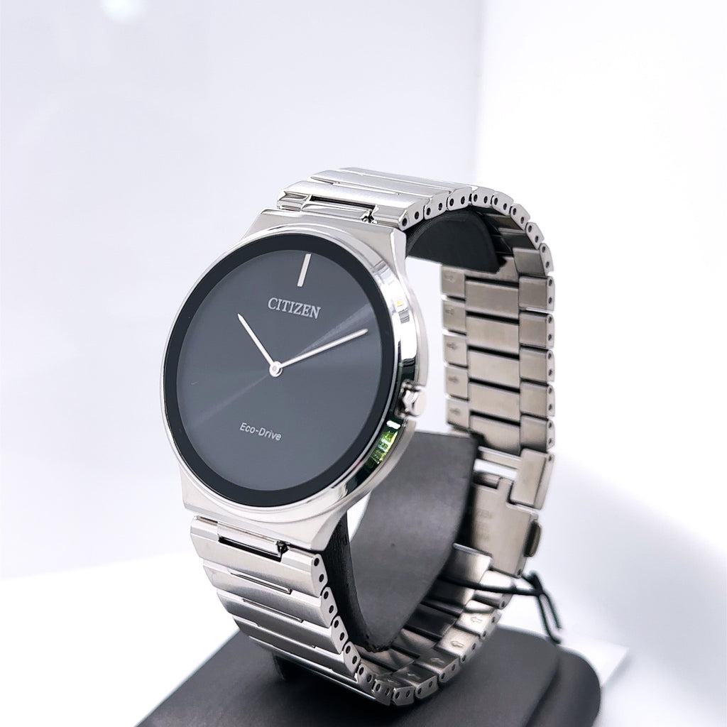 Citizen Stiletto Eco Drive StainlessSteel Silver-tone dial 39mm Watch AR3110-52E