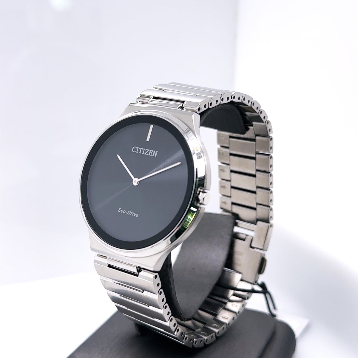 Citizen Stiletto Eco Drive StainlessSteel Silver-tone dial 39mm Watch AR3110-52E