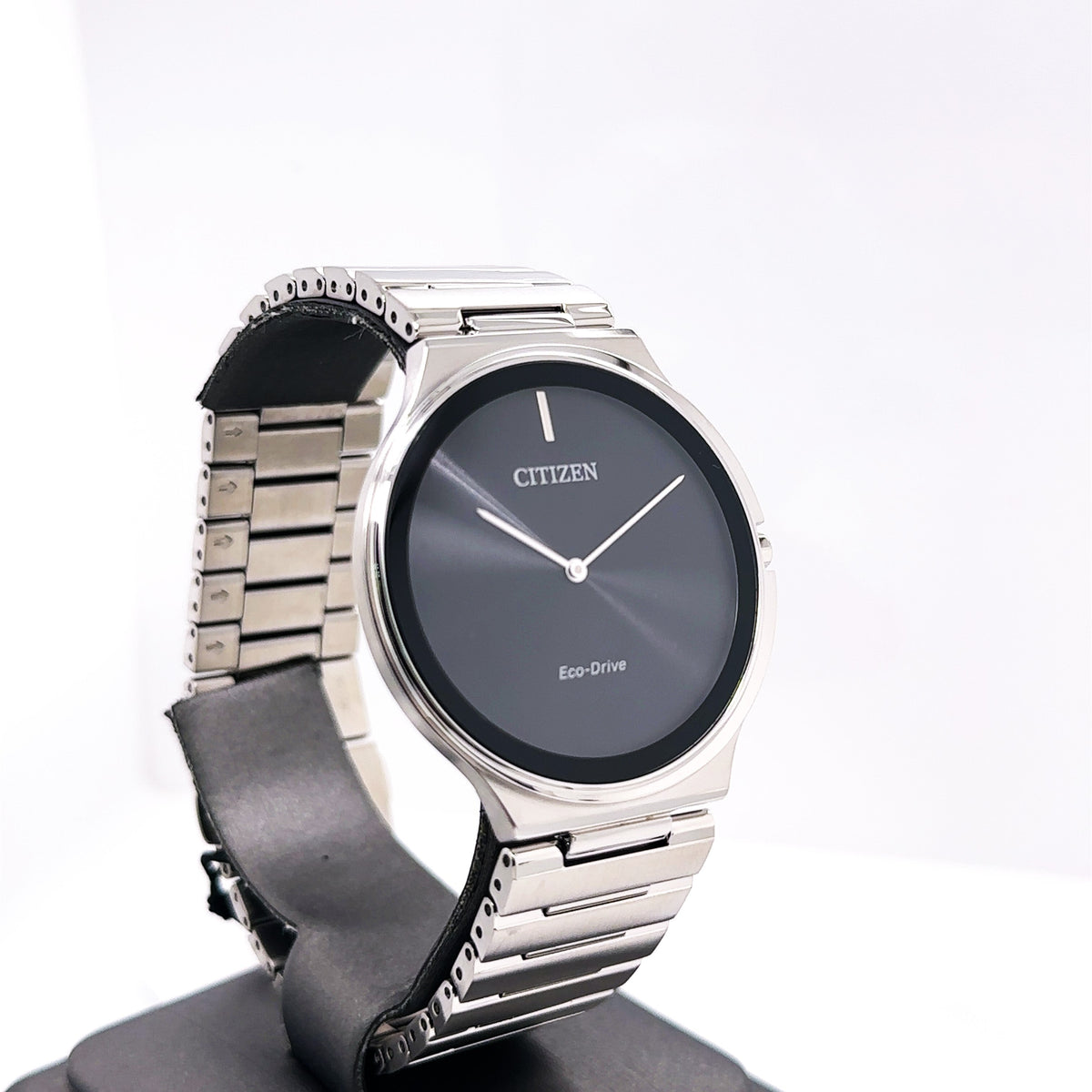 Citizen Stiletto Eco Drive StainlessSteel Silver-tone dial 39mm Watch AR3110-52E