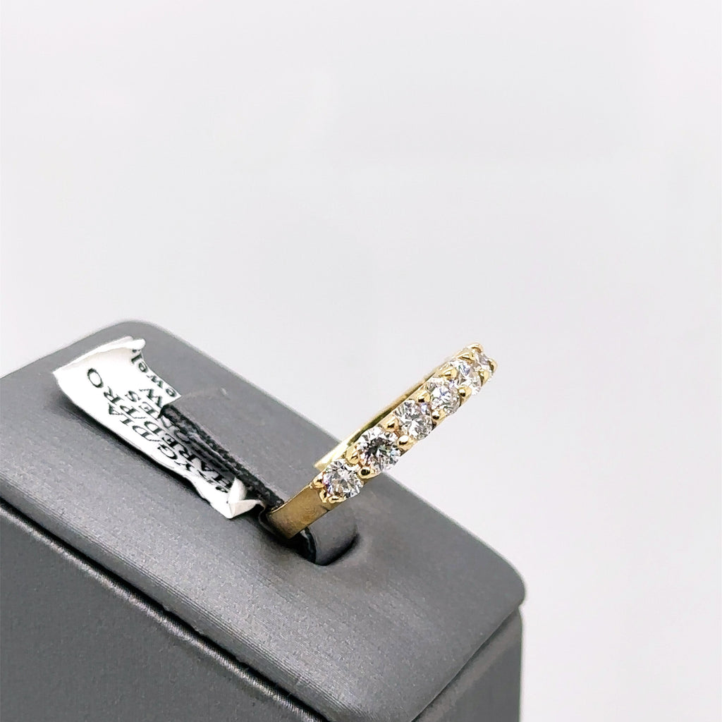 14k Yellow Gold 1.35 CT Diamond Ladies Wedding Band, 3.0G, S13230