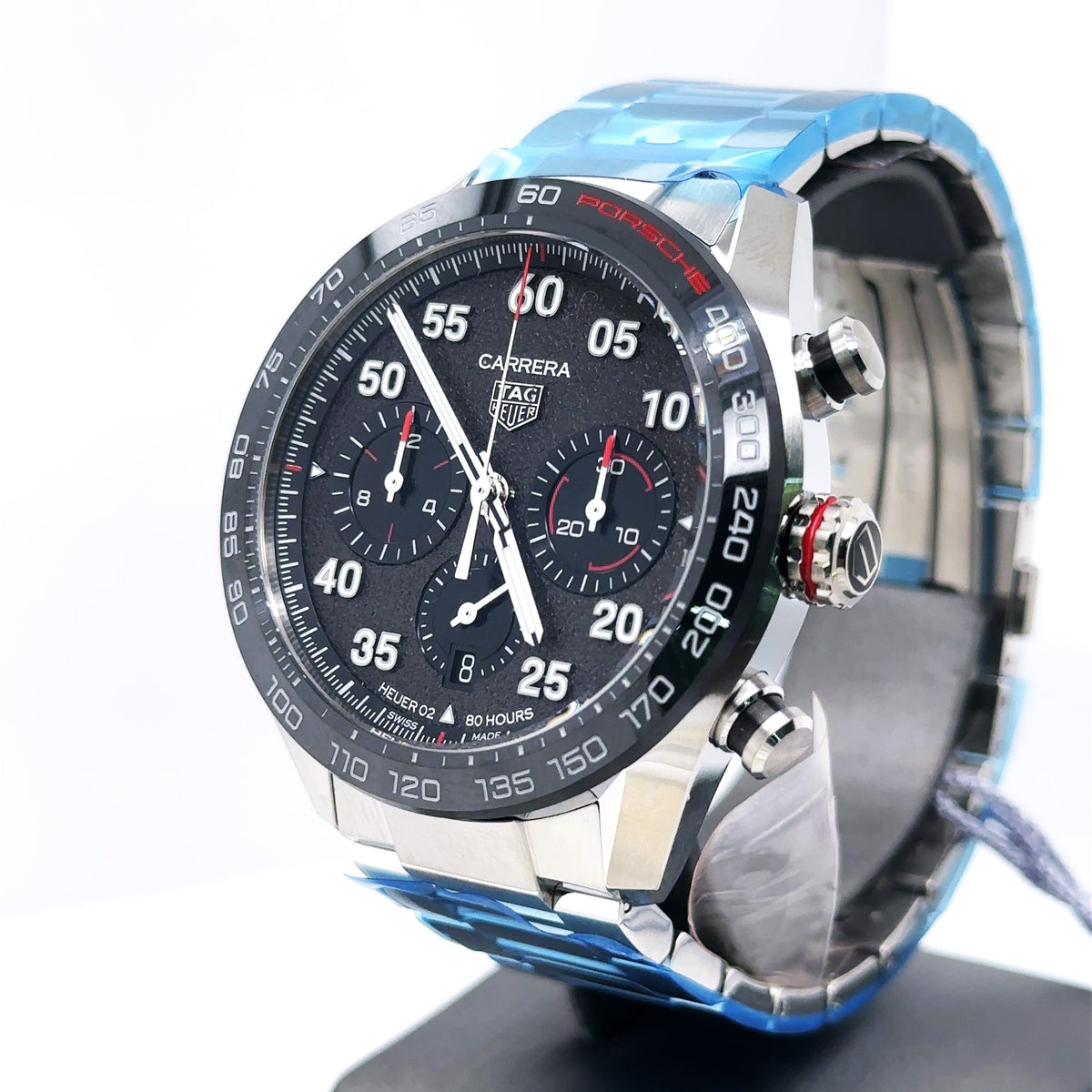 TAG HEUER Carrera Automatic Chronograph 44mm Watch CBN2A1F.BA0643- Brand New!