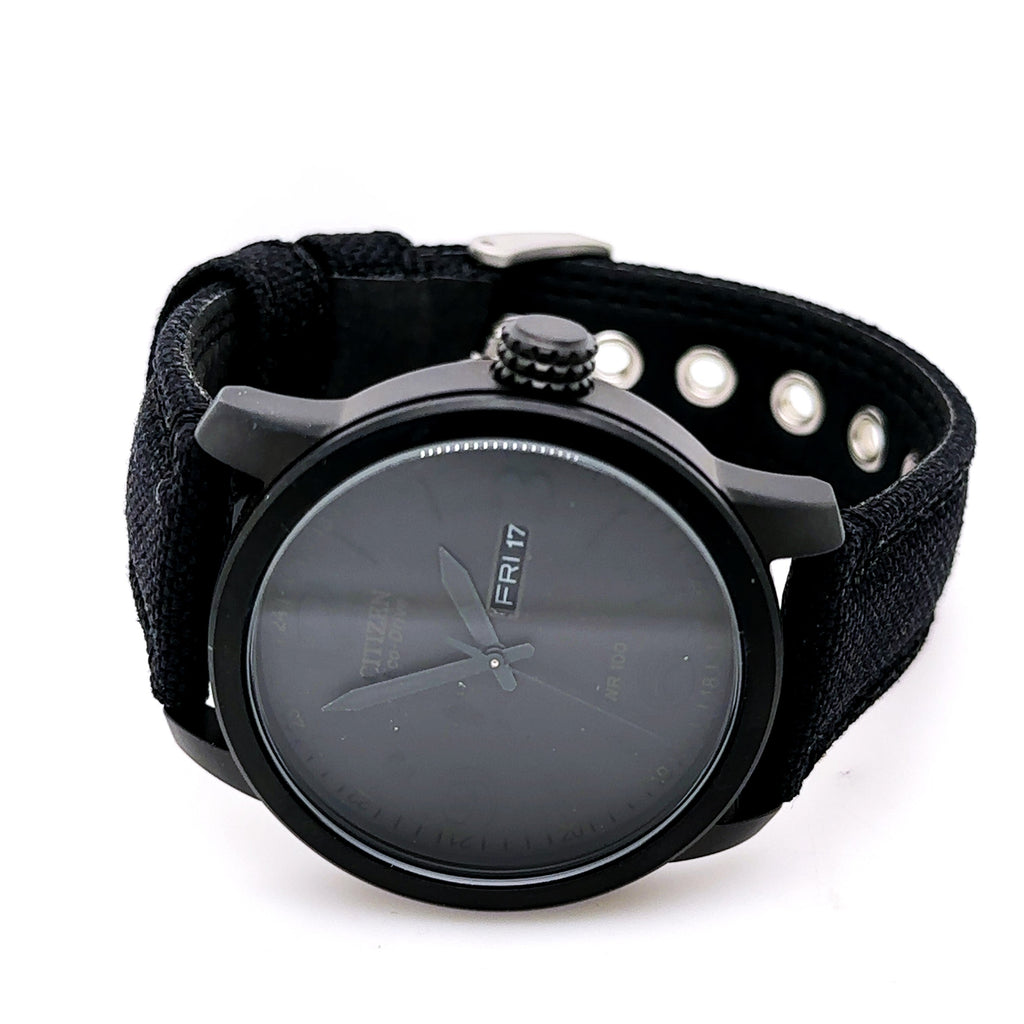 Citizen Garrison Black Dial 42MM Mens Watch