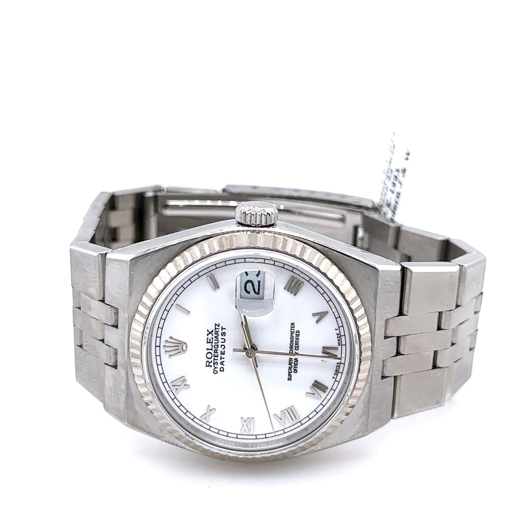 Pre-Owned Rolex Datejust Steel Oyster Quarts 36mm Watch, 17014, S107645 philadelphia