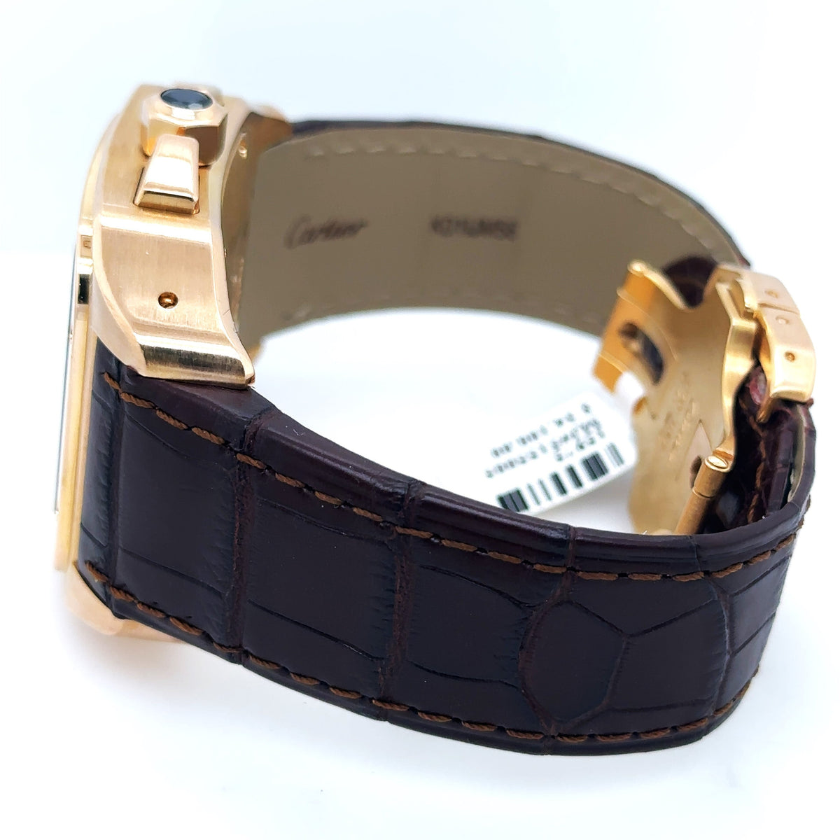 Cartier Santos Chronograph 18k ROSE GOLD AUTOMATIC 41mm Watch W20131Y1