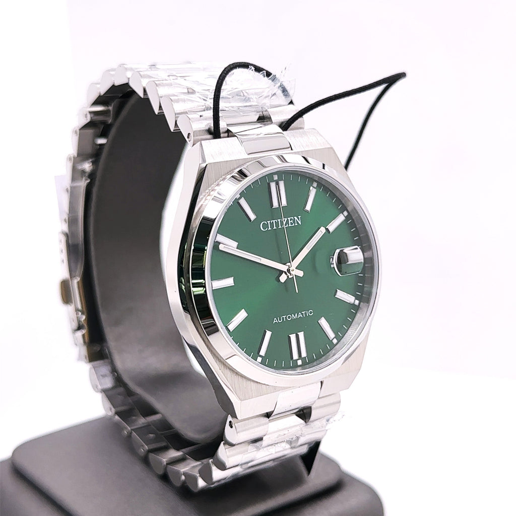 Citizen TSUYOSA Automatic Stainless Steel Green dial 40mm Watch NJ0150-56X