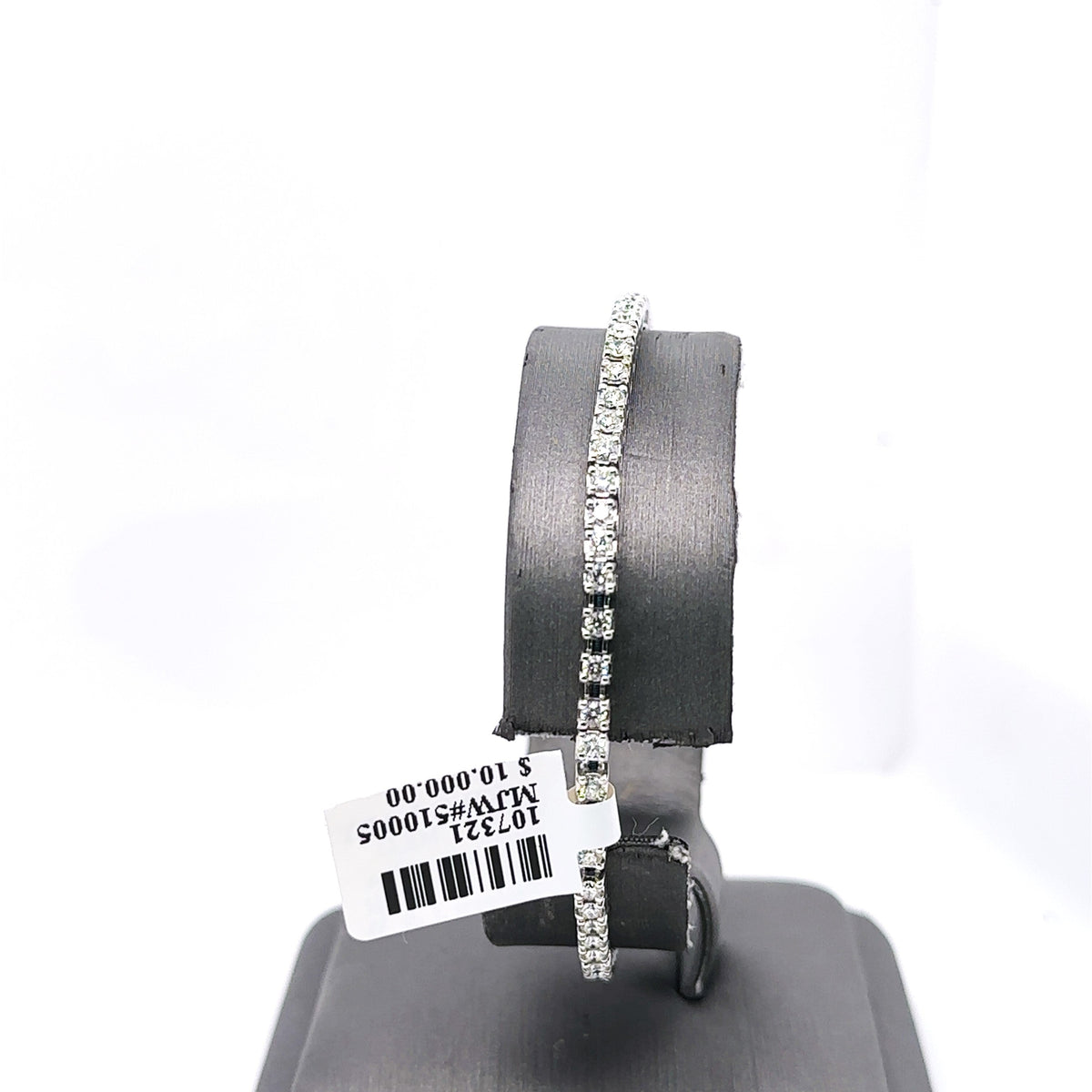 14k White Gold 2.75CT Diamond Tennis Ladies Stretched Bracelet, 7.4g,  S107321