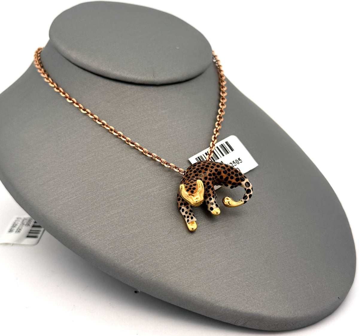 14k RYG Ladies Panthere Pendant Necklace, S108781