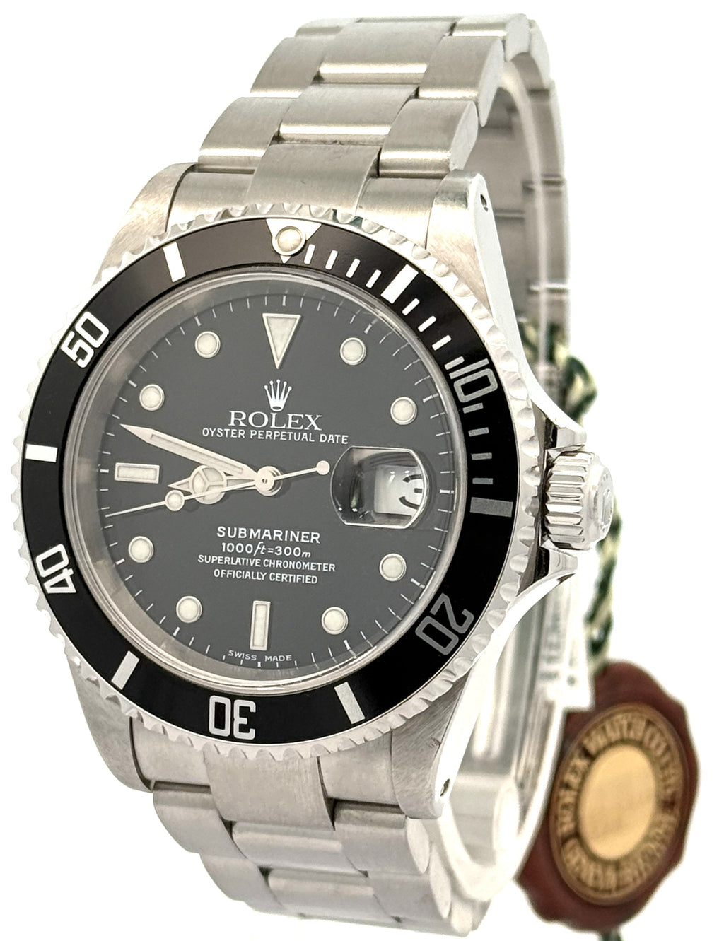 Pre-Owned Rolex Submariner 16610, Stainless Steel Watch 40mm, S108718