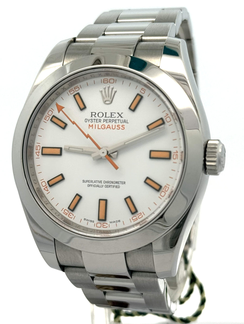 Pre-Owned Rolex Milgauss 40mm Stainless Steel Watch 11640, S16564