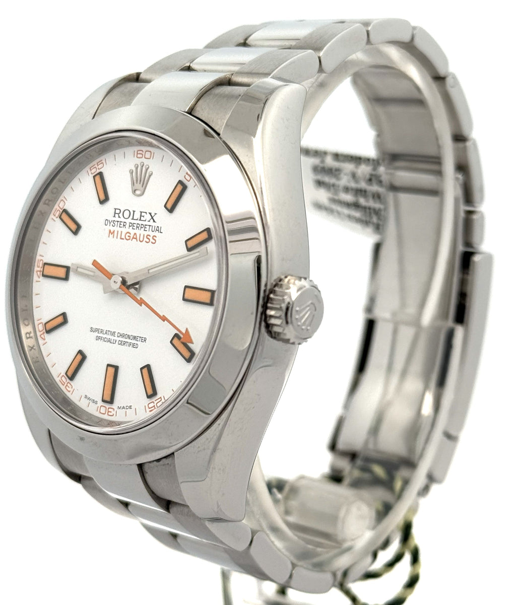 Pre-Owned Rolex Milgauss 40mm Stainless Steel Watch 11640, S16564
