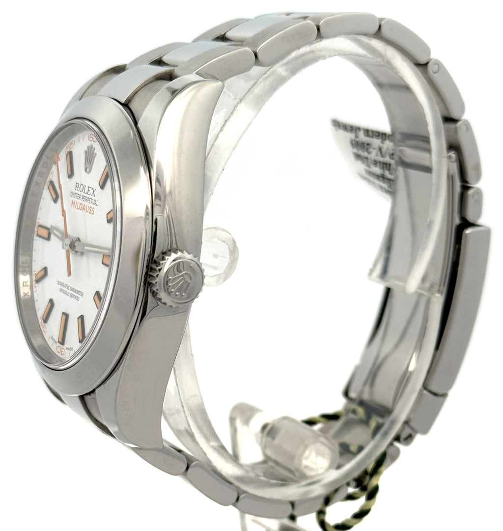 Pre-Owned Rolex Milgauss 40mm Stainless Steel Watch 11640, S16564