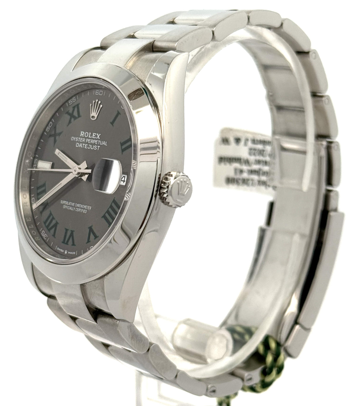 Pre-Owned Rolex Datejust 41mm SS Watch 126300 Smooth Bezel, S108610