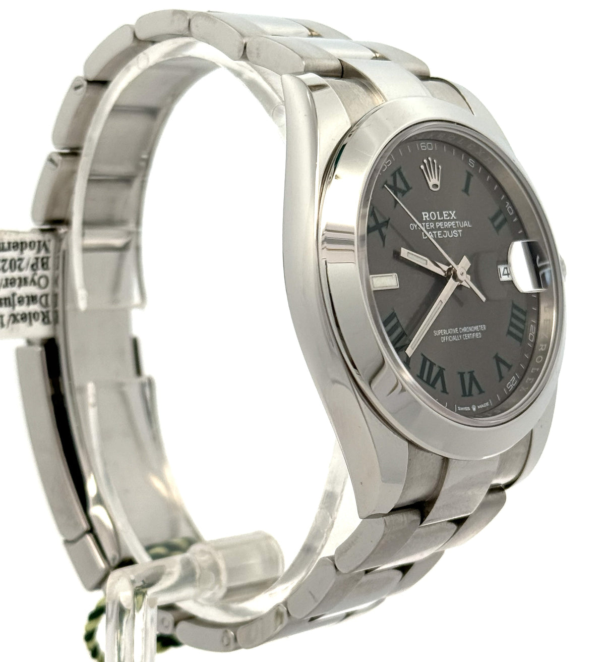 Pre-Owned Rolex Datejust 41mm SS Watch 126300 Smooth Bezel, S108610