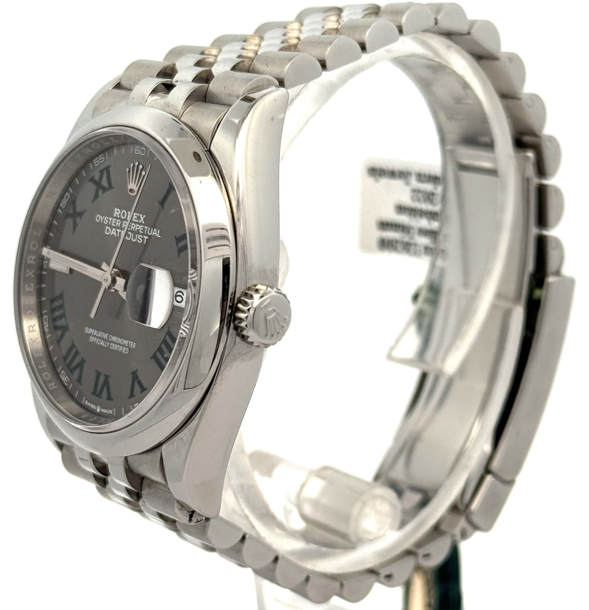 Pre-Owned Rolex Datejust 36mm SS Watch 126200 Smooth Bezel, S16797