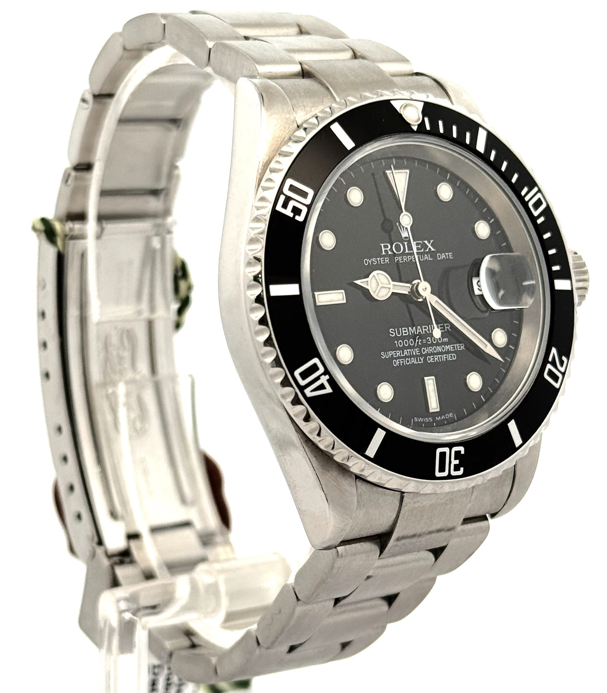 Pre-Owned Rolex Submariner Date 16610, Stainless Steel Watch, S108414