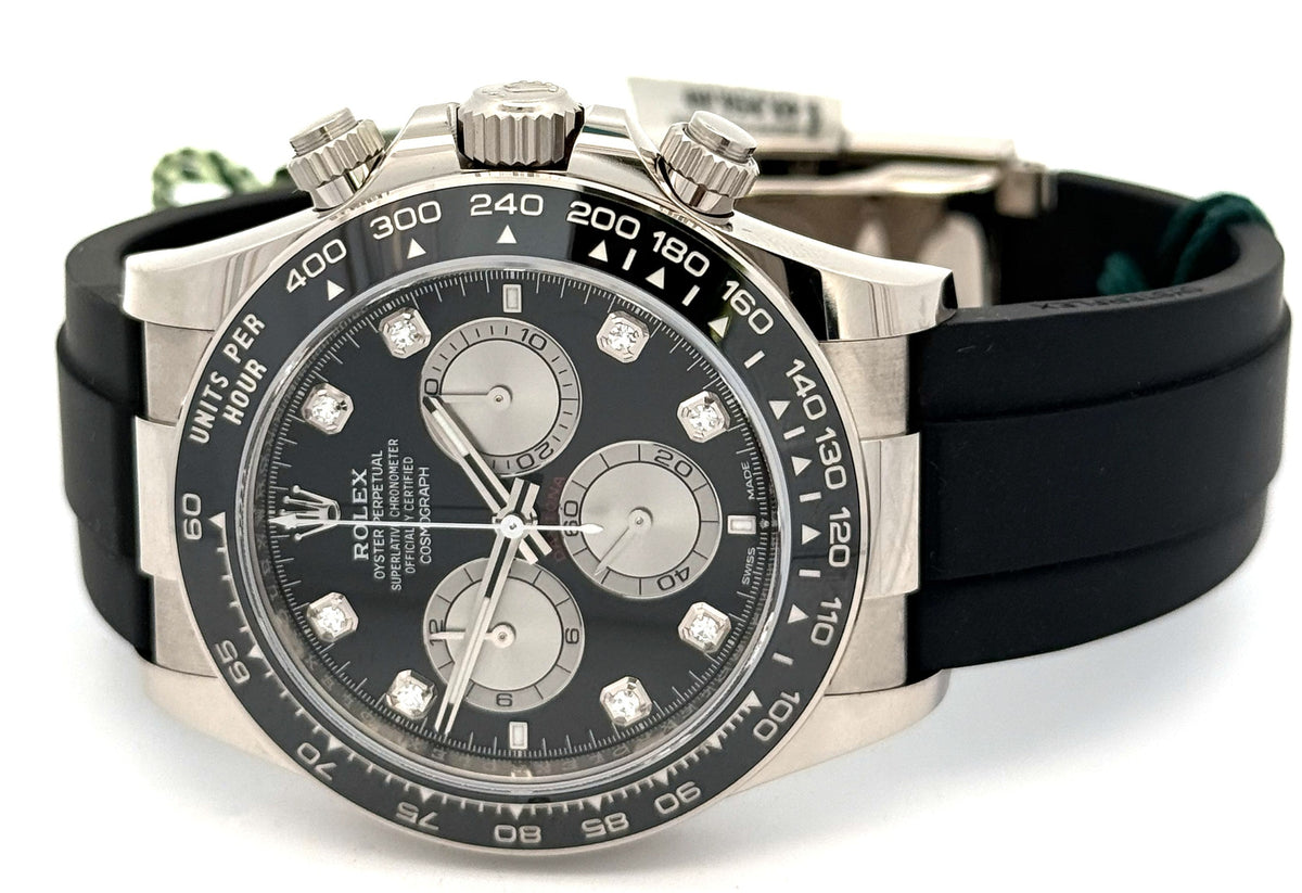 Pre-Owned Rolex Cosmograph Daytona Oyster 126519LN White Gold 40mm Watch, S16814
