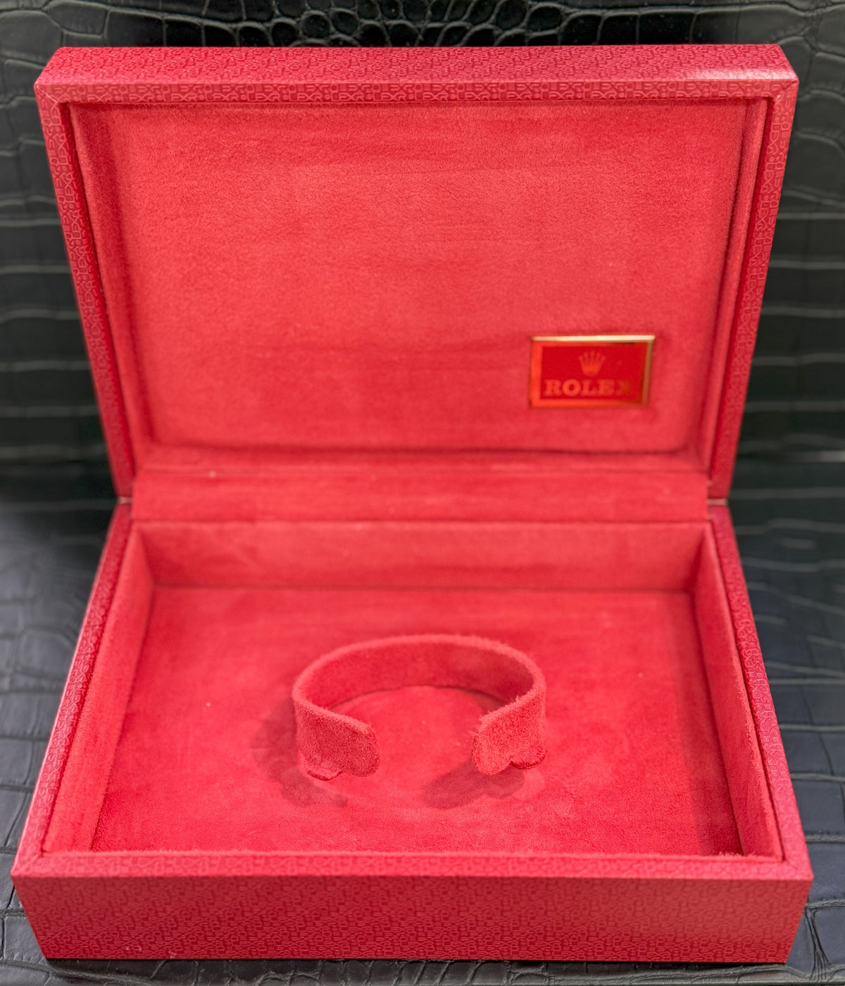 VINTAGE ROLEX WATCH BOX MONTRES ROLEX S.A.GENEVE SUISSE 60.00.02 (Pre-owned)