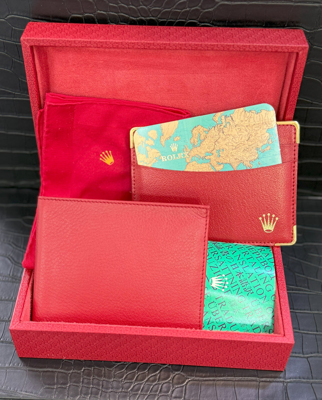 VINTAGE ROLEX WATCH BOX MONTRES ROLEX S.A.GENEVE SUISSE 60.00.02 (Pre-owned)