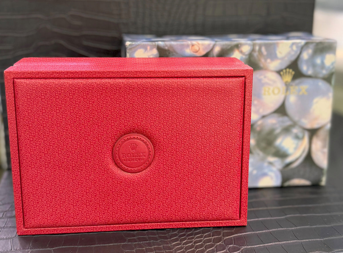 VINTAGE ROLEX WATCH BOX MONTRES ROLEX S.A.GENEVE SUISSE 60.00.02 (Pre-owned)