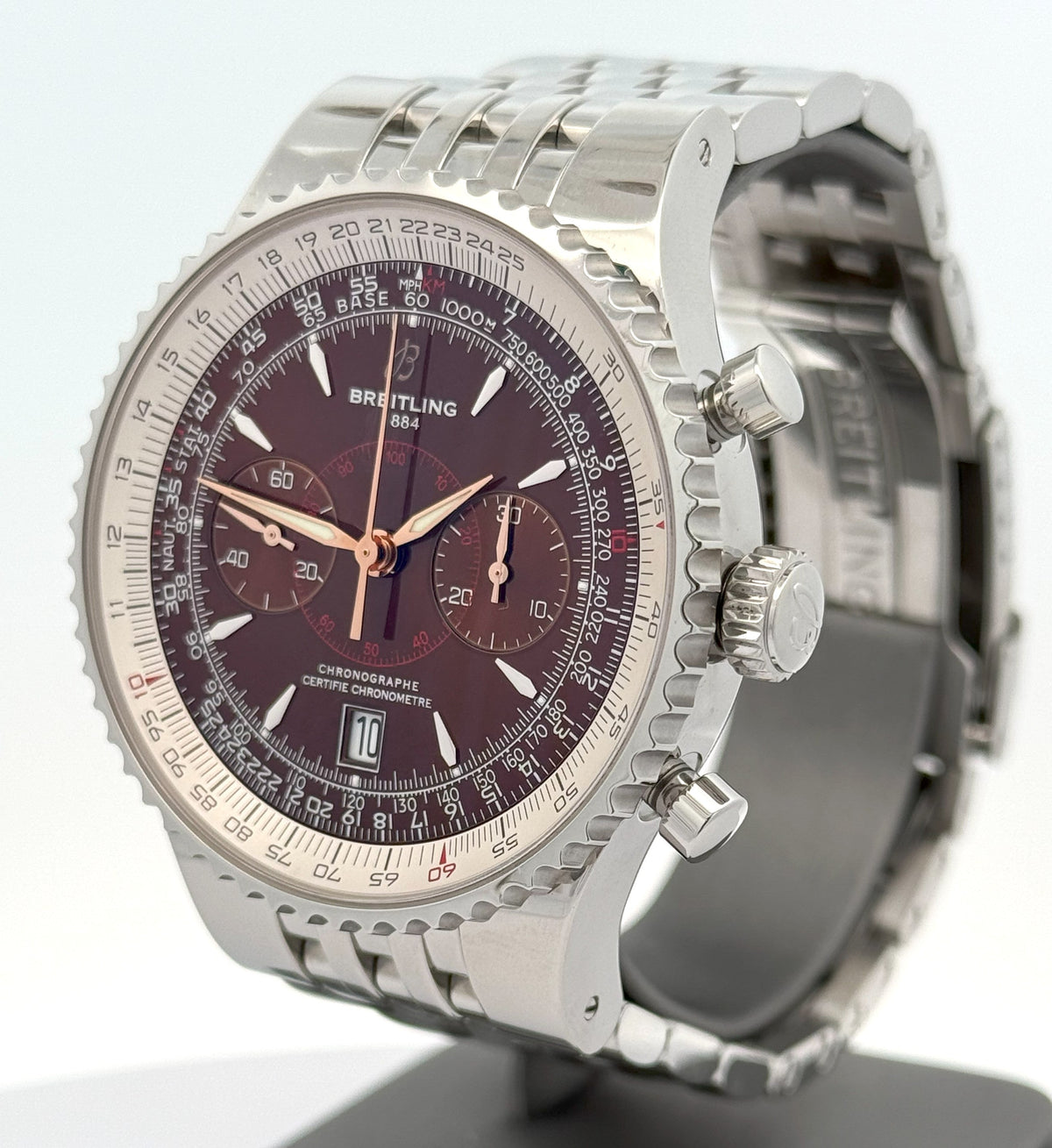 Breitling Montbrillant Legende Men's Watch Chronograph A234021Q548-ss (Pre-Owned)