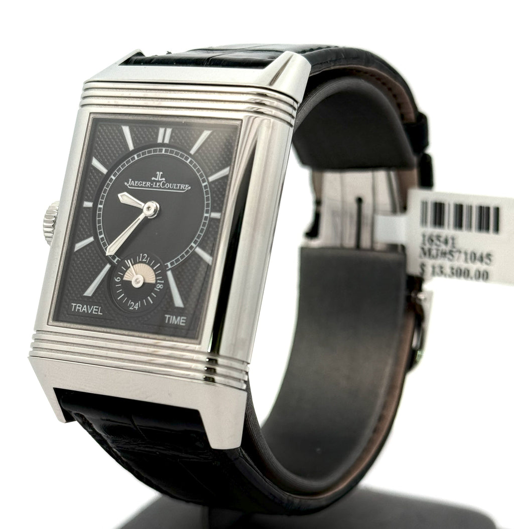 JAEGER LECOULTRE Reverso Classic Duoface Watch Q3848420 -Brand New!