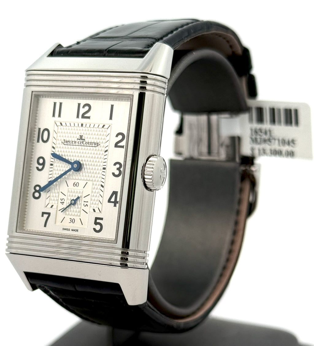JAEGER LECOULTRE Reverso Classic Duoface Watch Q3848420 -Brand New!