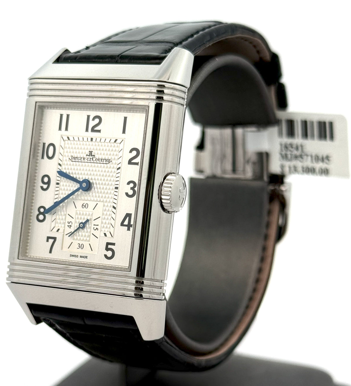 JAEGER LECOULTRE Reverso Classic Duoface Watch Q3848420 -Brand New!