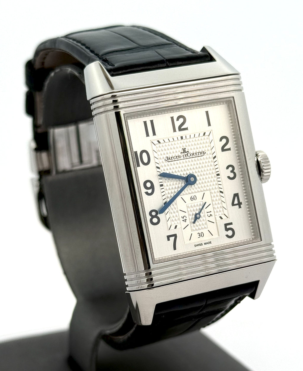 JAEGER LECOULTRE Reverso Classic Duoface Watch Q3848420 -Brand New!
