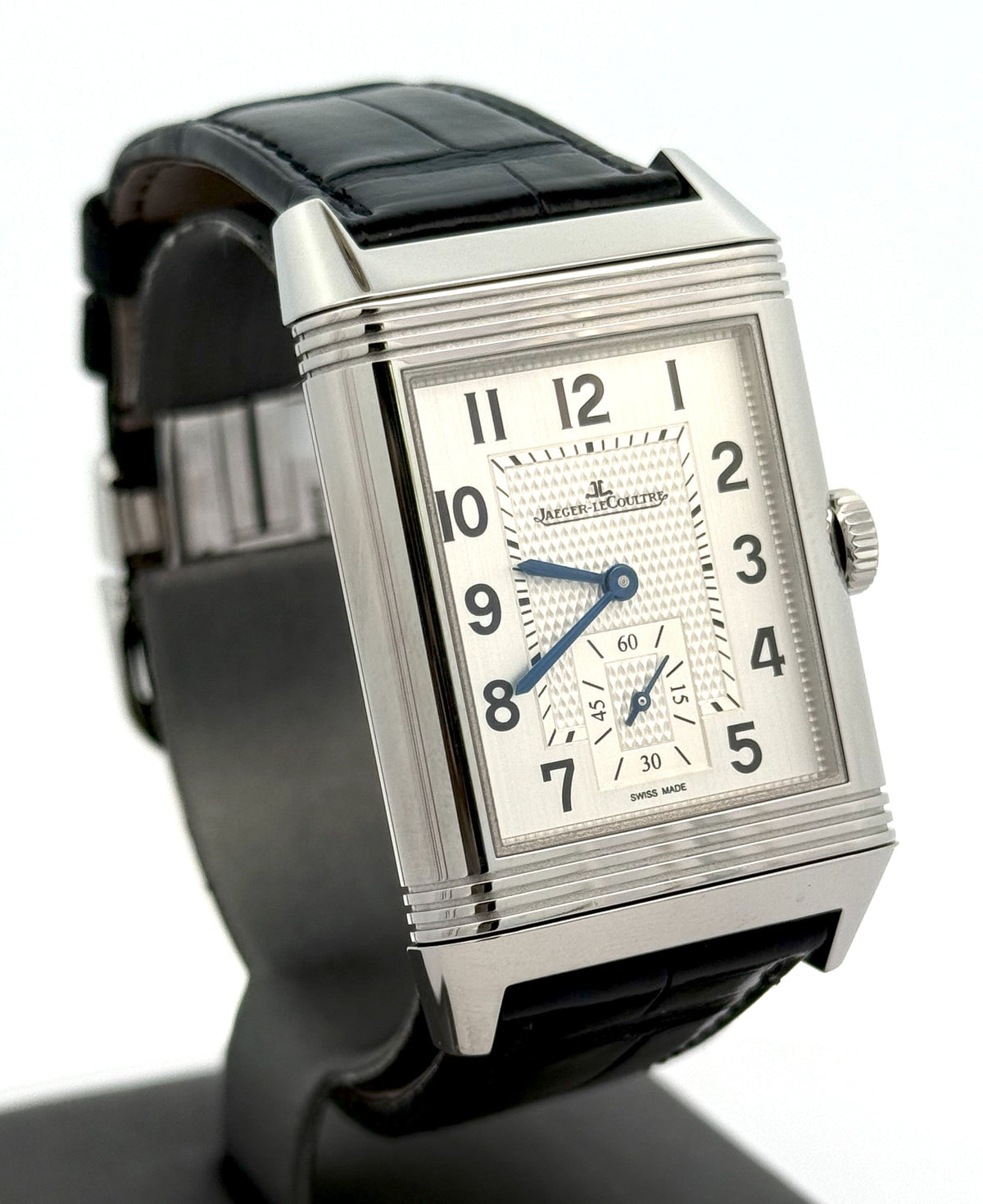JAEGER LECOULTRE Reverso Classic Duoface Watch Q3848420 -Brand New!