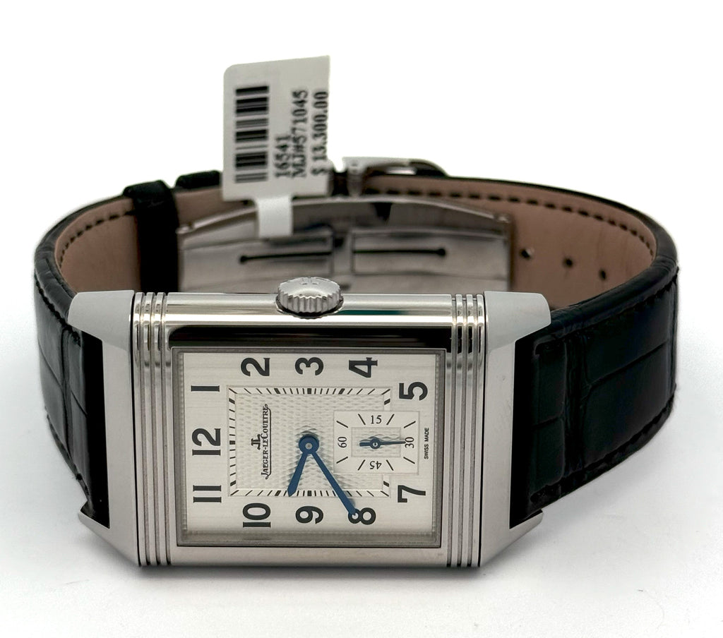 JAEGER LECOULTRE Reverso Classic Duoface Watch Q3848420 -Brand New!