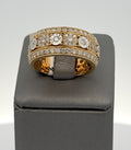 14k White Gold 1.50 CT Diamond Men's Wedding Band, 12.4g, Size 11, S104754