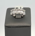 Platinum 1.50CT Baguette & Marquise Diamond Ring, 8.0gm, Size 6.5 S108365