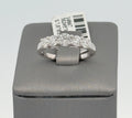 14k White Gold 1.15CT Round Diamond Ring, 2.8gm, Size 7.5 S14867