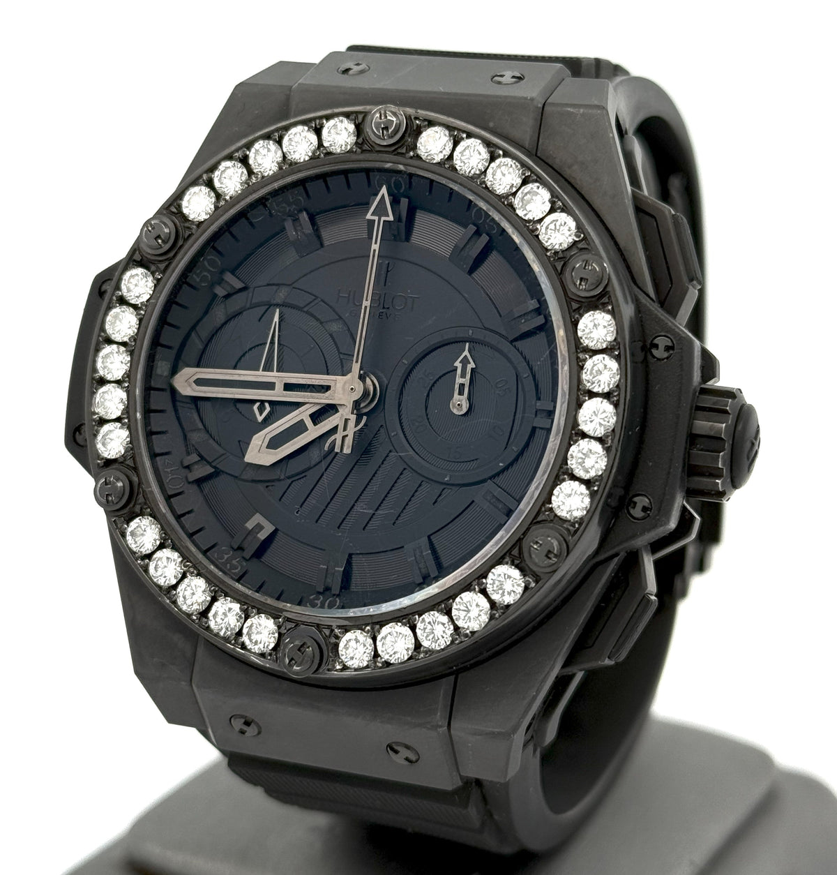 HUBLOT King Power Geneve Edition All Black Watch 48mm (Pre-owned)