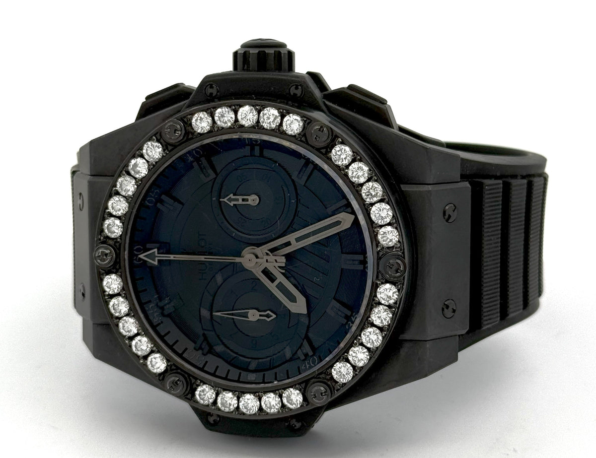 HUBLOT King Power Geneve Edition All Black Watch 48mm (Pre-owned)