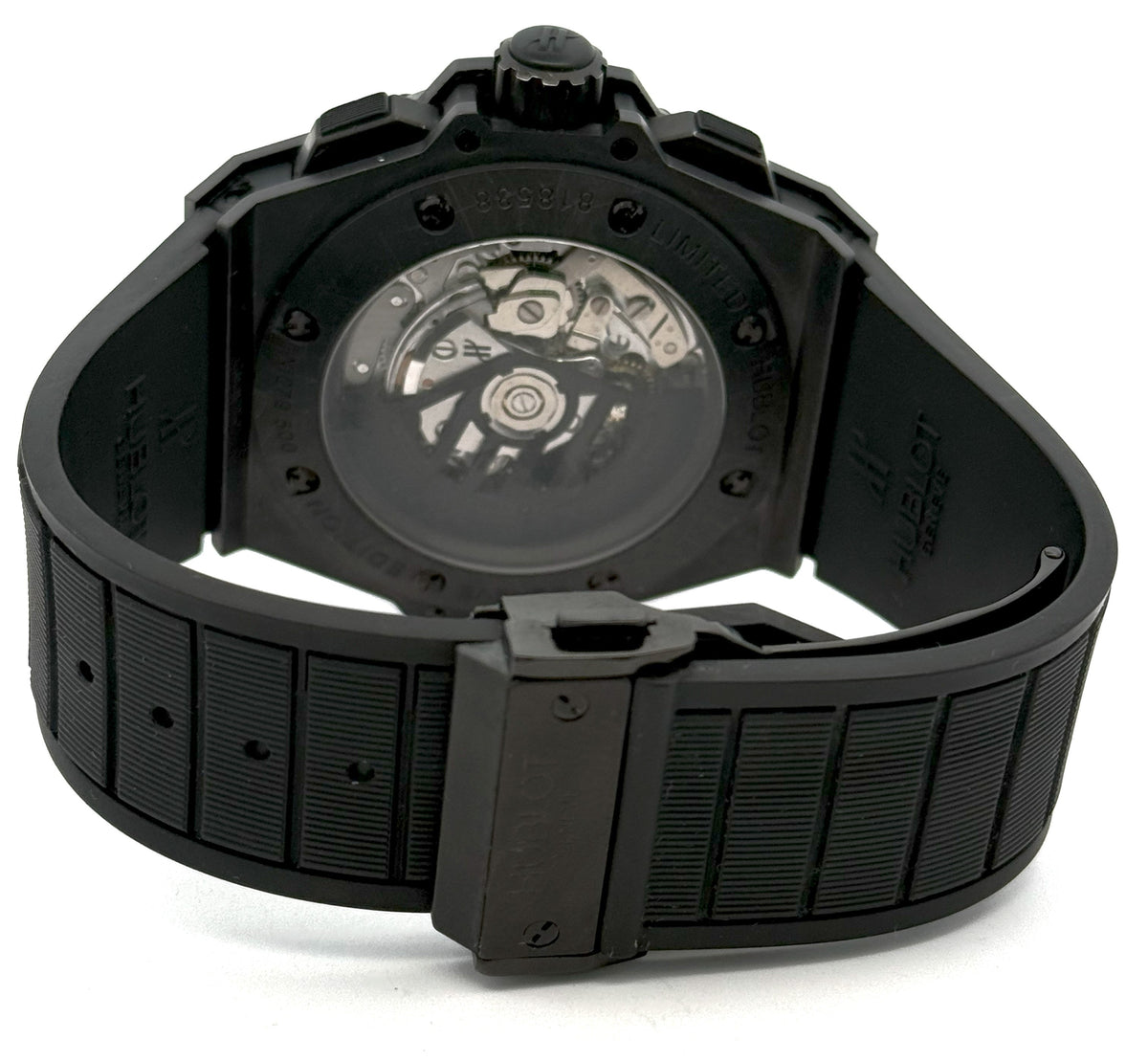 HUBLOT King Power Geneve Edition All Black Watch 48mm (Pre-owned)