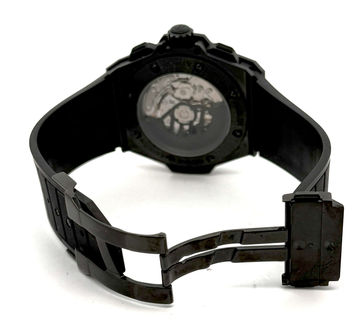 HUBLOT King Power Geneve Edition All Black Watch 48mm (Pre-owned)