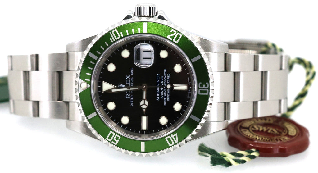 Pre-Owned Rolex Submariner Date 16610L, Stainless Steel Watch, S107574