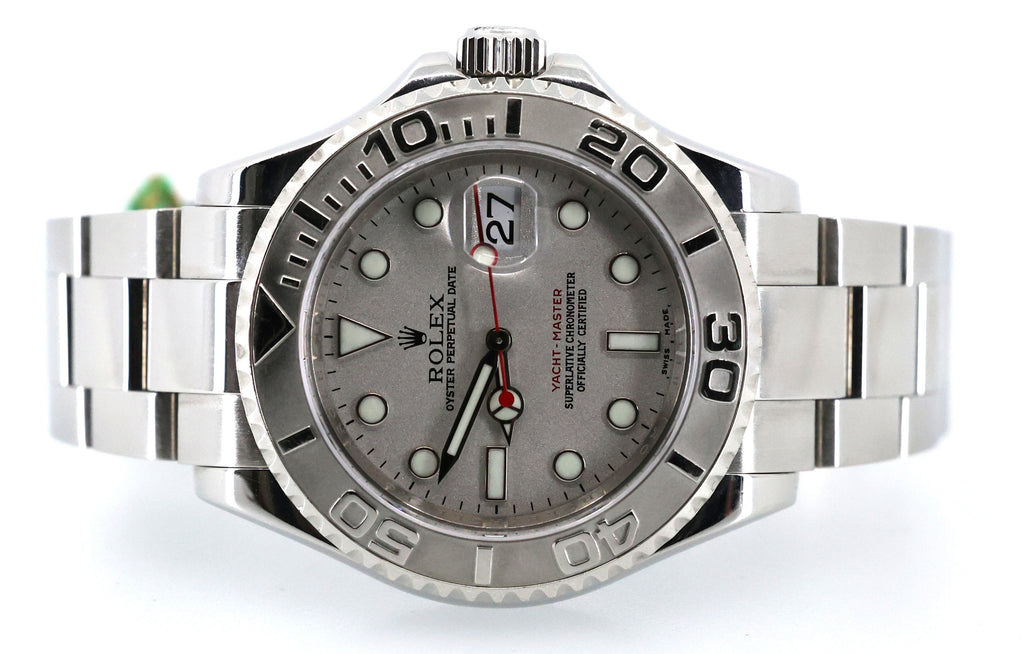 Pre-Owned Rolex Yacht-Master - Silver Dial - 16622 Watch, S108630