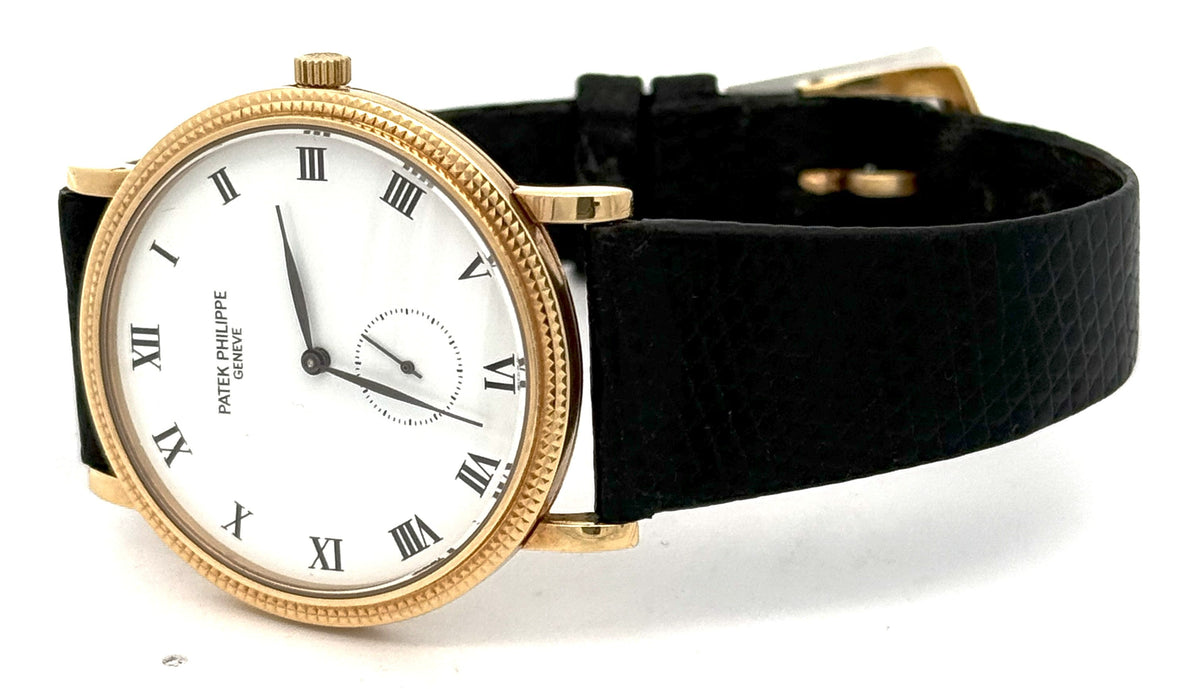 Patek Philippe Calatrava Men's Watch 18k Yellow Gold 5119J, S108448  (Pre-owned)