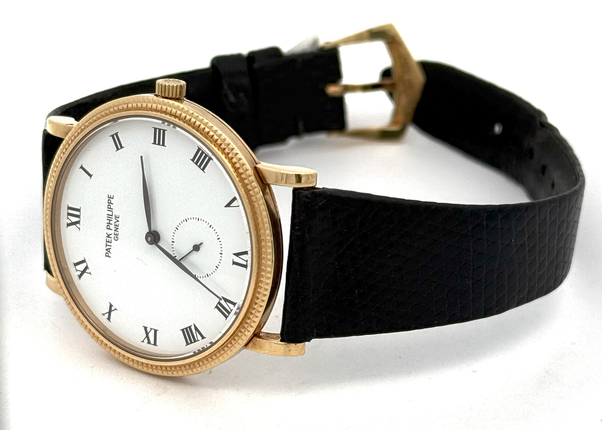 Patek Philippe Calatrava Men's Watch 18k Yellow Gold 5119J, S108448  (Pre-owned)