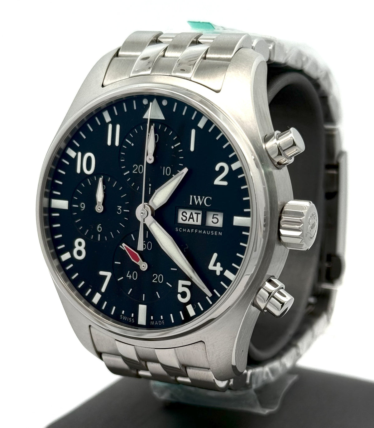 IWC Pilot's Watch Chronograph 41mm - IW388113 - Black Dial - Brand New!