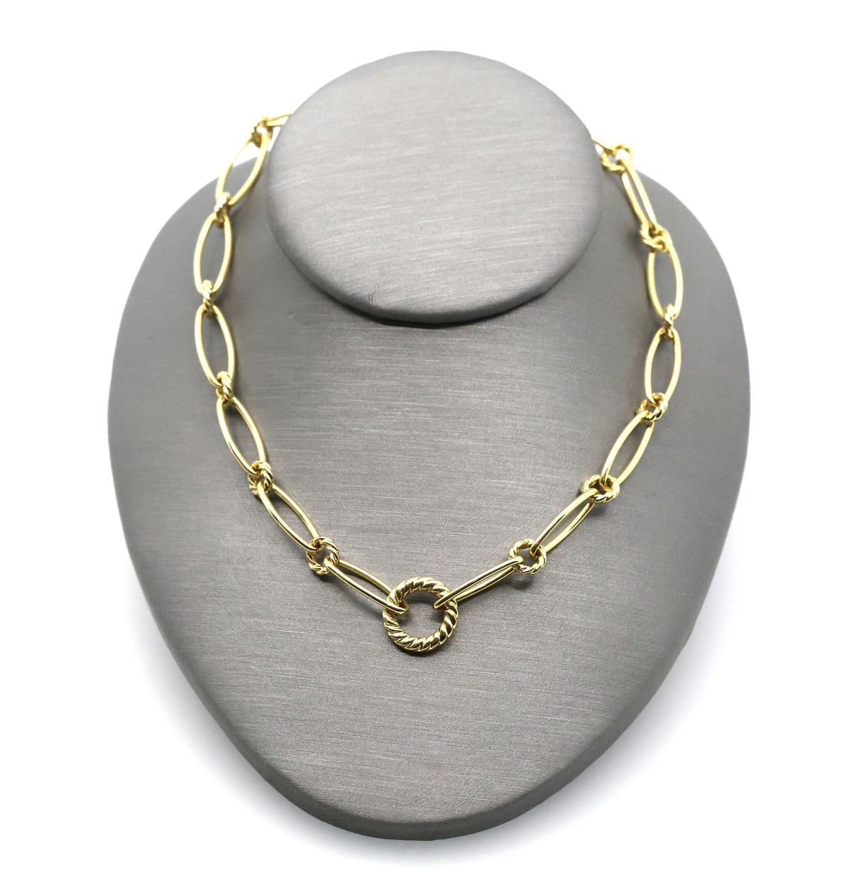 David Yurman Chain Necklace 18k Yellow Gold, S108888