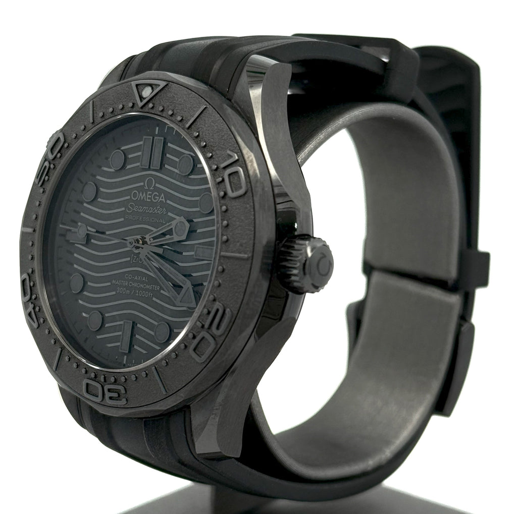 Omega Men's Seamaster Diver Black Black 300M 43.5mm - 210.92.44.20.01.003